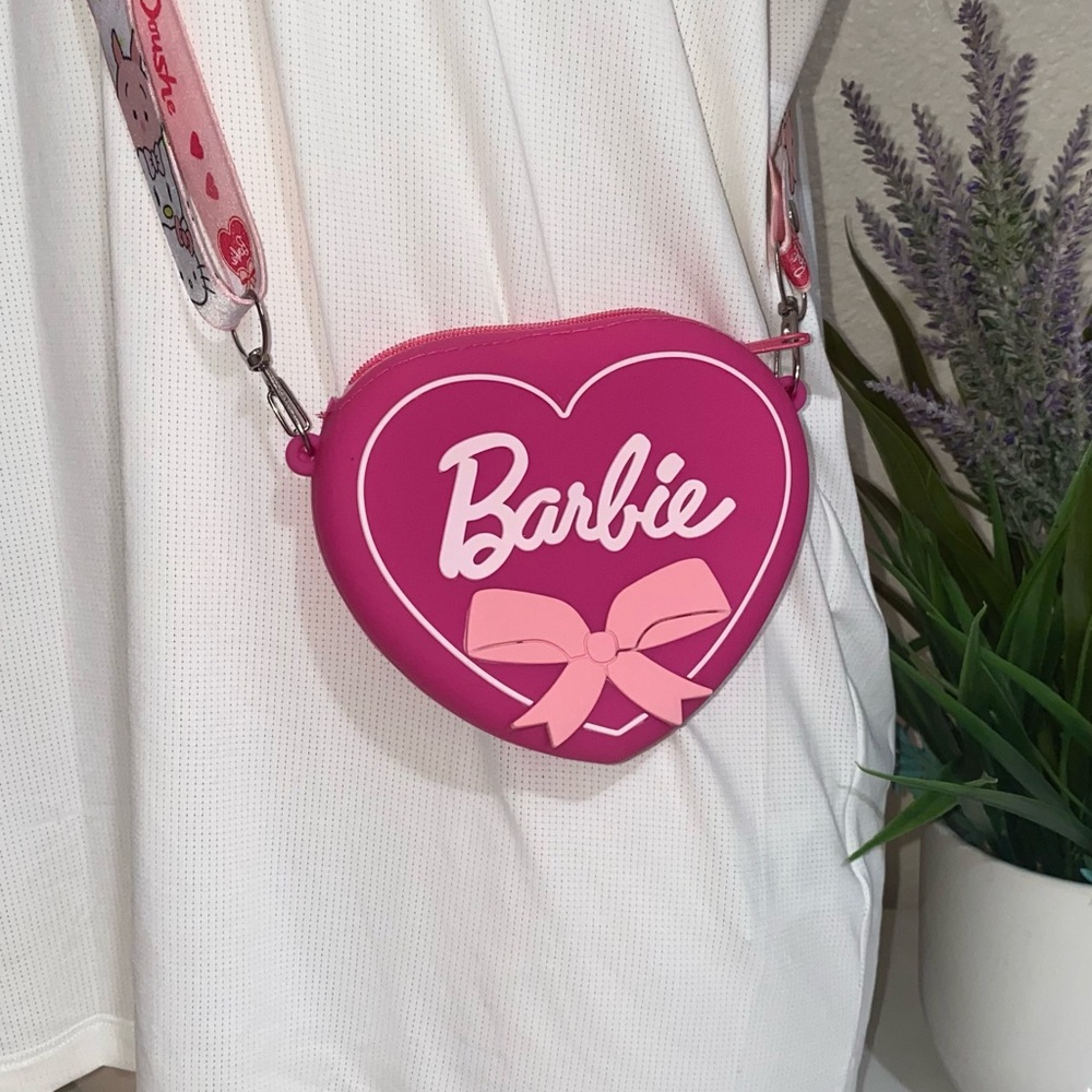 BARBIE Coin Sling Purse for Girls and Women, Barbie inspired.